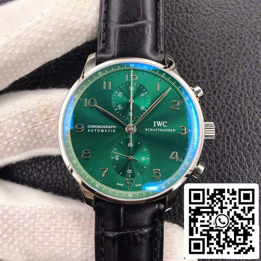 IWC Portugieser IW371615 1:1 Best 에디션 ZF 팩토리 그린 다이얼