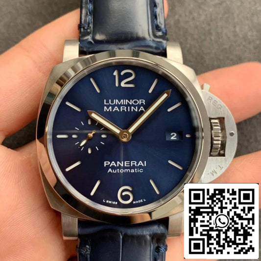 Panerai Luminor PAM01393 1:1 Best 에디션 VS 팩토리 블루 다이얼