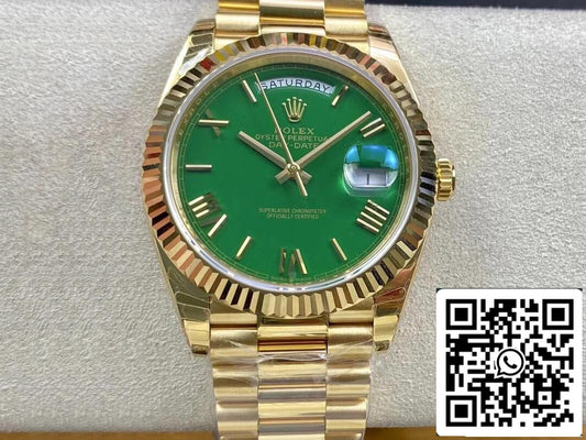 롤렉스 Day Date M228238-0061 1:1 Best 에디션 EW 팩토리 그린 다이얼