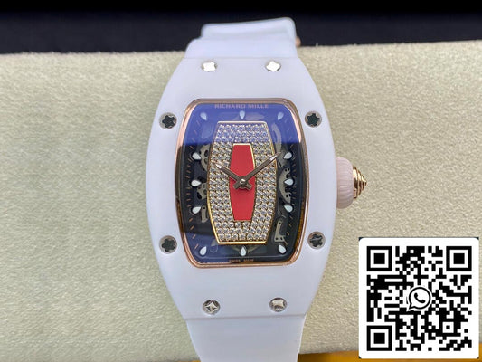 Richard Mille RM 07-01 1:1 Best 에디션 RM 팩토리 Diamond Dial