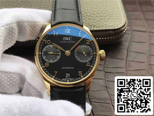 IWC Portugieser IW500101 1:1 Best 에디션 ZF 팩토리 블랙 다이얼