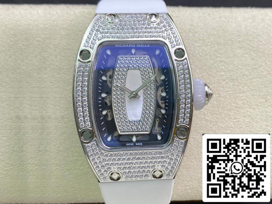 Richard Mille RM 07-01 1:1 Best 에디션 RM 팩토리 Diamond Case