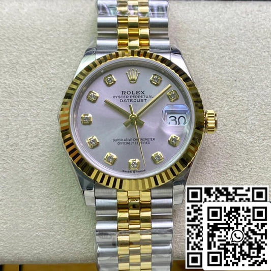 롤렉스 데이트저스트 M278273-0020 31MM 1:1 Best 에디션 EW 팩토리 Silver Dial
