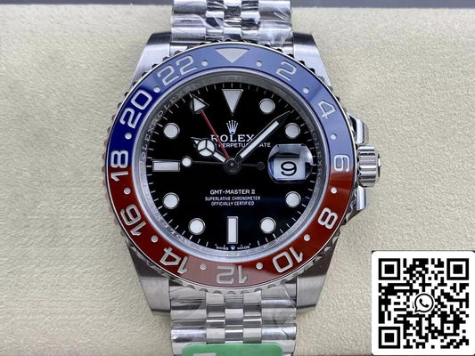롤렉스 GMT Master II M126710BLRO-0001 1:1 Best 에디션 C+ 팩토리 Steel Strap