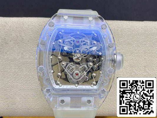 Richard Mille RM056 1:1 Best 에디션 EUR 팩토리 Transparent Dial