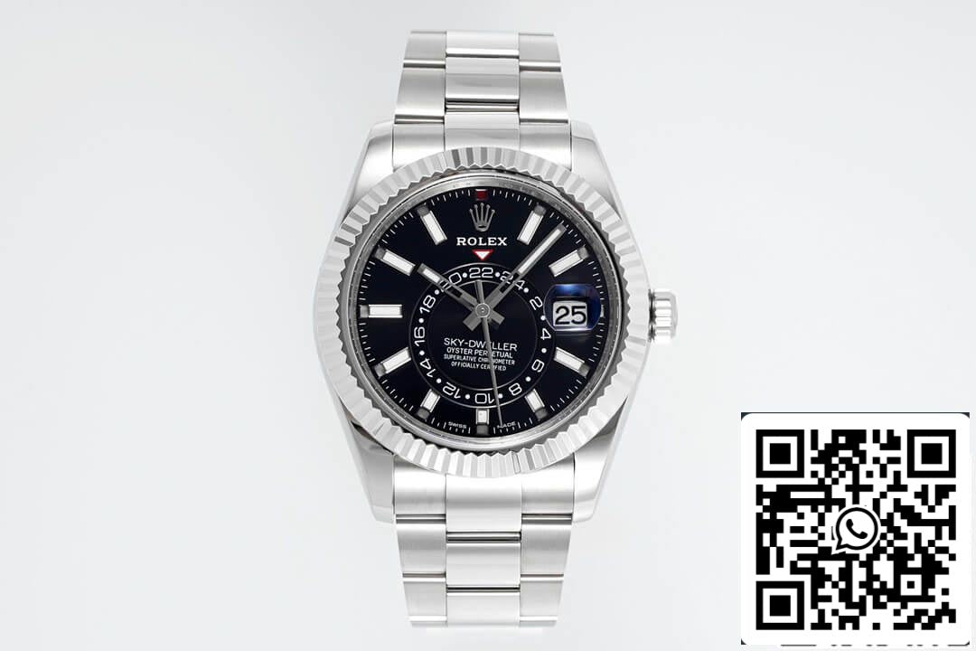 롤렉스 Sky Dweller M336934-0007 1:1 Best 에디션 ZF 팩토리 블랙 다이얼