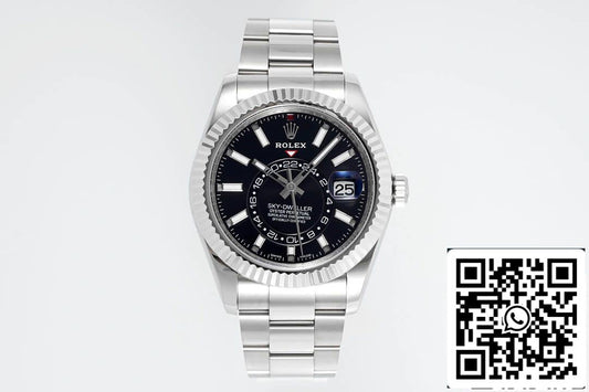 롤렉스 Sky Dweller M336934-0007 1:1 Best 에디션 ZF 팩토리 블랙 다이얼