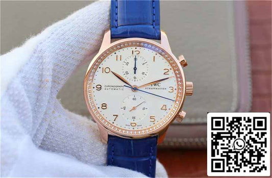 IWC Portuguese ZF 팩토리 1:1 Best 에디션 블루 Strap