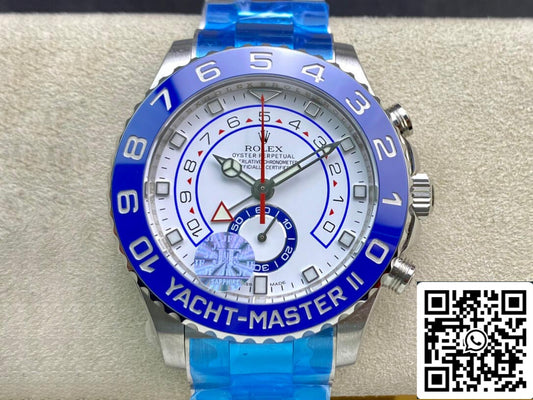 롤렉스 Yacht-Master M116680-0002 1:1 Best 에디션 JF 팩토리 화이트 다이얼
