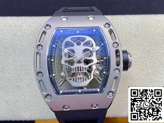 Richard Mille RM052 투르비용 1:1 Best 에디션 EUR 팩토리 Skull Dial