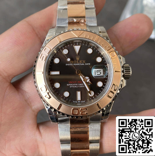 롤렉스 Yacht Master M126621-0001 1:1 Best 에디션 VS 팩토리 Chocolate Dial
