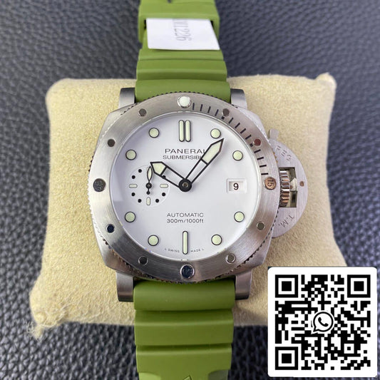 SBF Panerai Submersible PAM01226 1:1 Best 에디션 VS 팩토리 화이트 다이얼