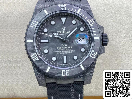 롤렉스 서브마리너 1:1 Best 에디션 VS 팩토리 DIW Carbon Fiber Dial