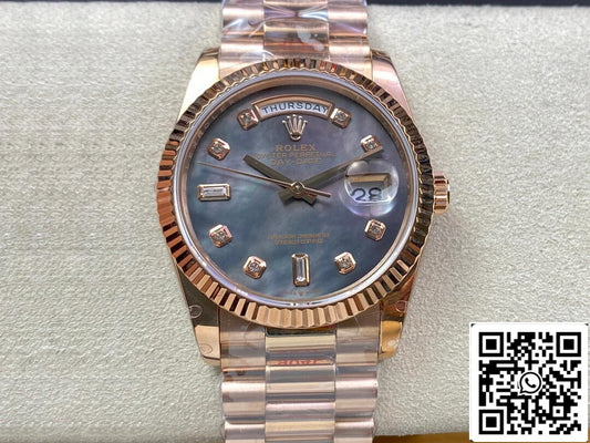 롤렉스 Day Date 118235 36MM 1:1 Best 에디션 GM 팩토리 Mother-of-pearl Dial