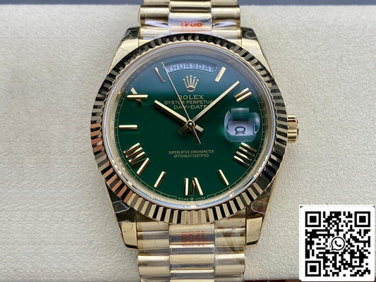 롤렉스 Day Date M228238-0061 1:1 Best 에디션 GM 팩토리 그린 다이얼