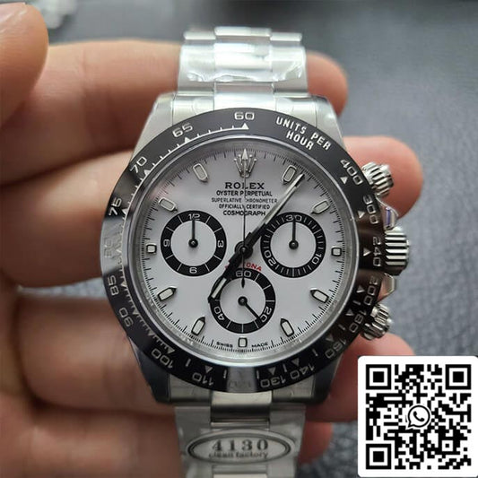 롤렉스 Cosmograph 데이토나 M116500LN-0001 1:1 Best 에디션 Clean 팩토리 V3 블랙 Bezel