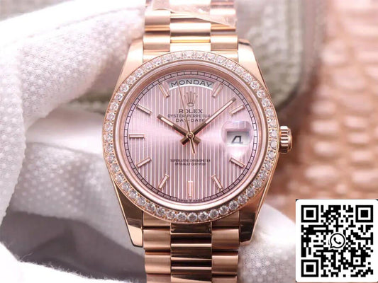 롤렉스 Day Date M228345RBR-0010 1:1 Best 에디션 EW 팩토리 로즈 골드
