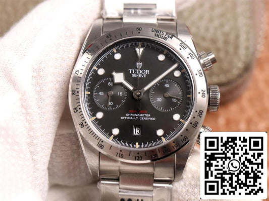 Tudor Heritage 블랙 Bay M79350-0004 1:1 Best 에디션 TW 팩토리 블랙 다이얼
