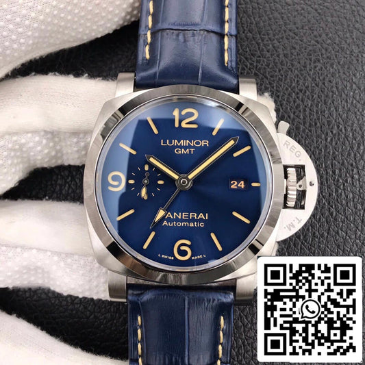 Panerai Luminor GMT PAM01033 1:1 Best 에디션 VS 팩토리 Dark 블루 다이얼
