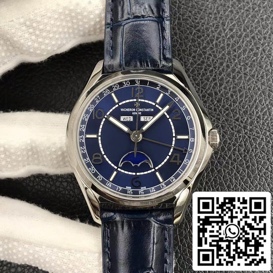 Vacheron Constantin FiftySix Day-Date 4000E/000A-B548 1:1 Best 에디션 ZF 팩토리 블루 다이얼
