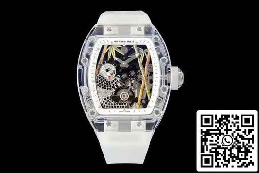 Richard Mille RM26-01 투르비용 Replica Best 에디션 RM 팩토리 러버 스트랩