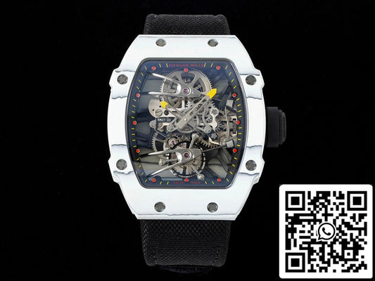 Richard Mille RM27-02 Rafael Nadal 투르비용 1:1 Best 에디션 RM 팩토리 블랙 Strap