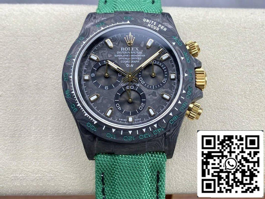 롤렉스 데이토나 Cosmograph Diw Custom Version 1:1 Best 에디션 Noob 팩토리 Carbon Fiber Dial