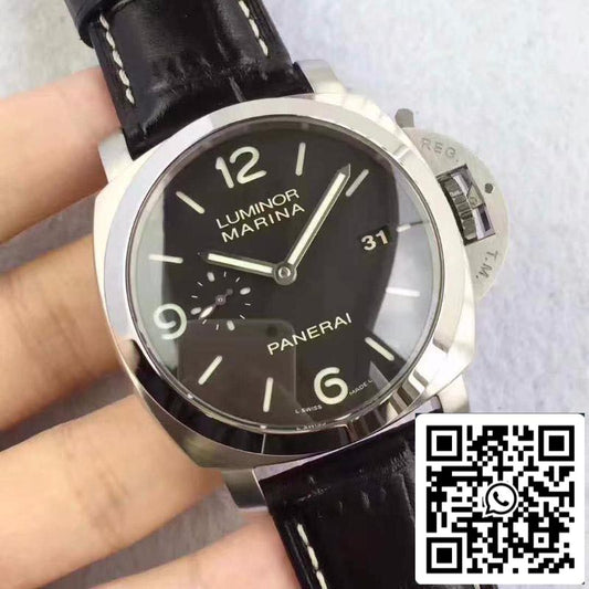 Panerai LUMINOR 1950 PAM 00312 1:1 Best 에디션 VS 팩토리 블랙 다이얼 Swiss Cal.P.9010