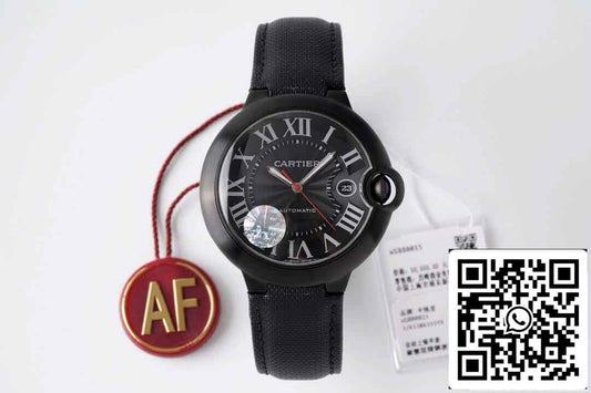 Replica Ballon Bleu De Cartier 42MM WSBB0015 Best 에디션 AF 팩토리 블랙 다이얼