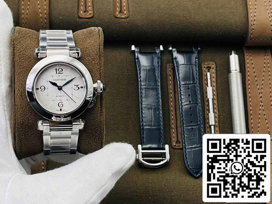 Cartier Pasha WSPA0013 35MM 1:1 Best 에디션 BV 팩토리 Steel Strap