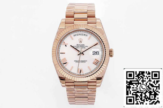 롤렉스 Day Date M228235-0032 1:1 Best 에디션 EW 팩토리 화이트 다이얼