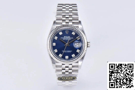 롤렉스 데이트저스트 M26234-0037 36MM 1:1 Best 에디션 Clean 팩토리 Diamond Dial