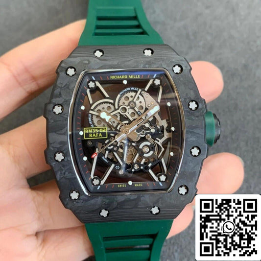 Richard Mille RM035-02 1:1 Best 에디션 KV 팩토리 V3 그린 Strap