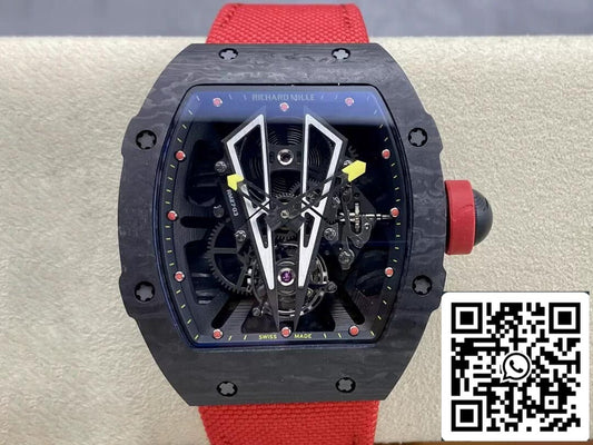 Richard Mille RM27-03 Rafael Nadal 투르비용 1:1 Best 에디션 RM 팩토리 Red Strap
