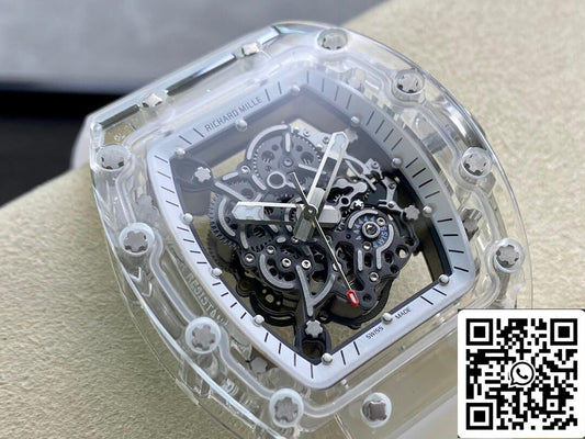 Richard Mille RM35-02 1:1 Best 에디션 RM 팩토리 Transparent Case