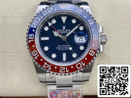롤렉스 GMT Master II M126719blro-0003 1:1 Best 에디션 Clean 팩토리 블루 다이얼