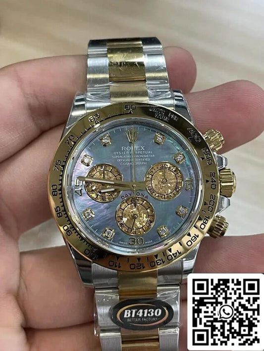 롤렉스 데이토나 M116503-0009 1:1 Best 에디션 BT 팩토리 Mother-Of-Pearl Dial