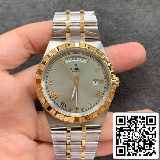 Replica Tudor Royal M28603-0001 1:1 Best 에디션 V7 팩토리 그레이 다이얼