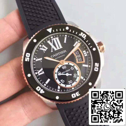Calibre De 까르띠에 다이버 CRW7100055 JF 팩토리 1:1 Best 에디션 Swiss ETA9015