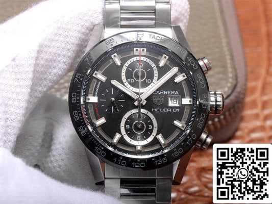 TAG Heuer Carrera CAR201Z.BA0714 1:1 Best 에디션 XF 팩토리 세라믹 Bezel