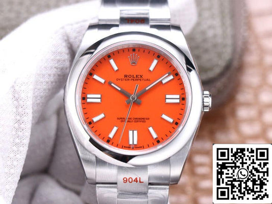 롤렉스 오이스터 Perpetual M124300-0007 1:1 Best 에디션 EW 팩토리 스테인리스 스틸