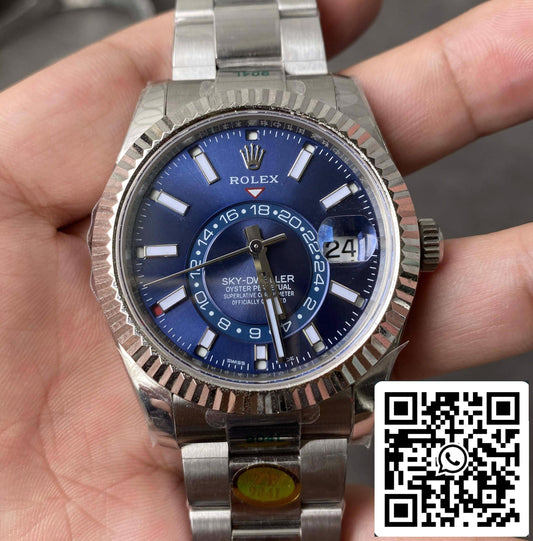 롤렉스 Sky Dweller M336934-0005 1:1 Best 에디션 ZF 팩토리 블루 다이얼