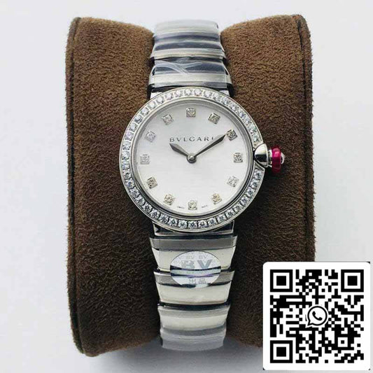 Bvlgari LVCEA 1:1 Best 에디션 BV 팩토리 Diamond-set 화이트 다이얼