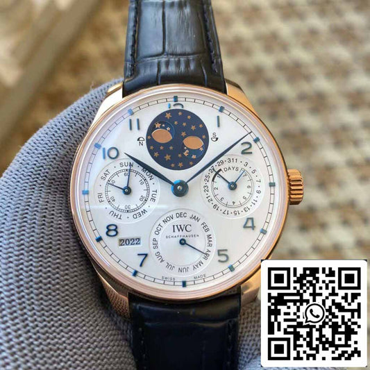 IWC Portuguese 퍼페추얼 캘린더 IW503405 1:1 Best 에디션 APS 팩토리 화이트 다이얼