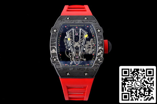 Richard Mille RM27-03 Rafael Nadal 투르비용 1:1 Best 에디션 RM 팩토리 Red 러버 스트랩