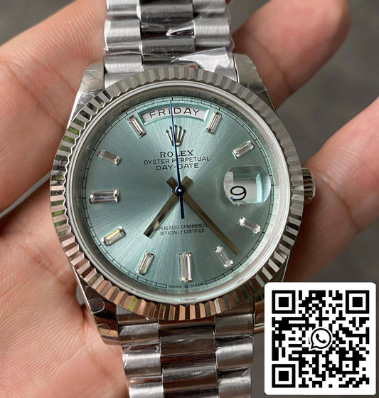 롤렉스 Day Date M228236-0006 1:1 Best 에디션 GM 팩토리 블루 다이얼