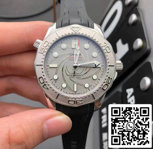 오메가 씨마스터 300M 42MM 1:1 Best 에디션 VS 팩토리 티타늄 Bezel