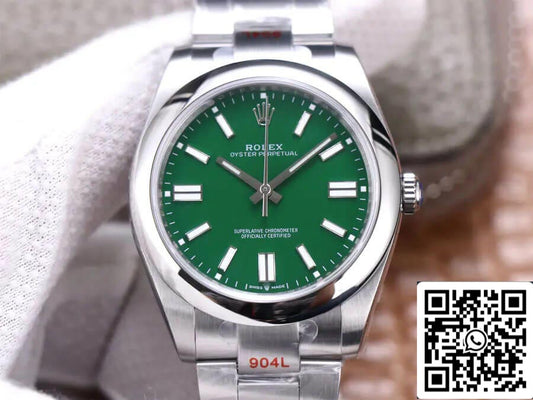 롤렉스 오이스터 Perpetual M124300-0005 41MM 1:1 Best 에디션 EW 팩토리 스테인리스 스틸