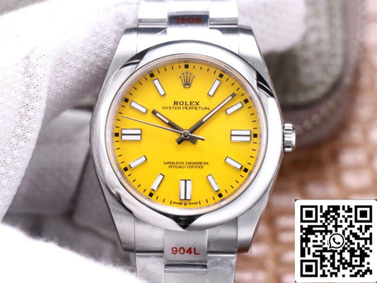 롤렉스 오이스터 Perpetual M124300-0004 41MM 1:1 Best 에디션 EW 팩토리 스테인리스 스틸