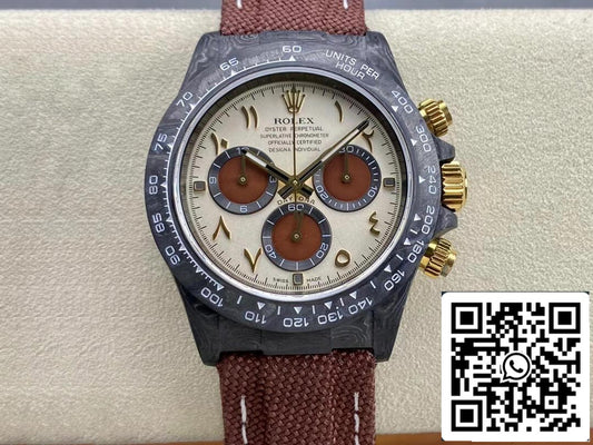 롤렉스 데이토나 Cosmograph Diw Custom Version 1:1 Best 에디션 Noob 팩토리 브라운 Strap